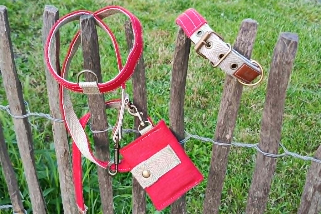 Collier LIN-temporel Vermillon