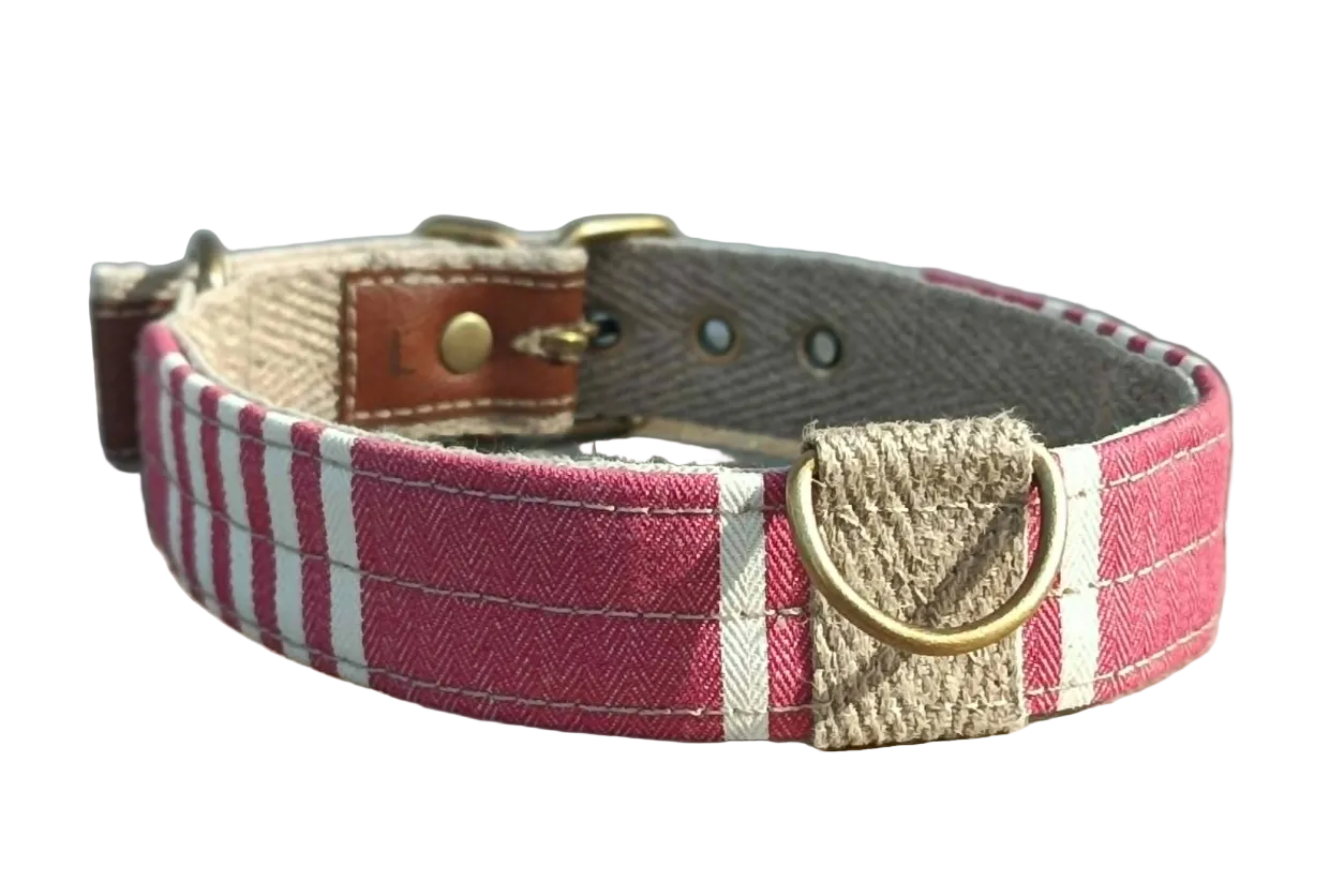 Collier LIN-croyable Hardelot Plage rouge