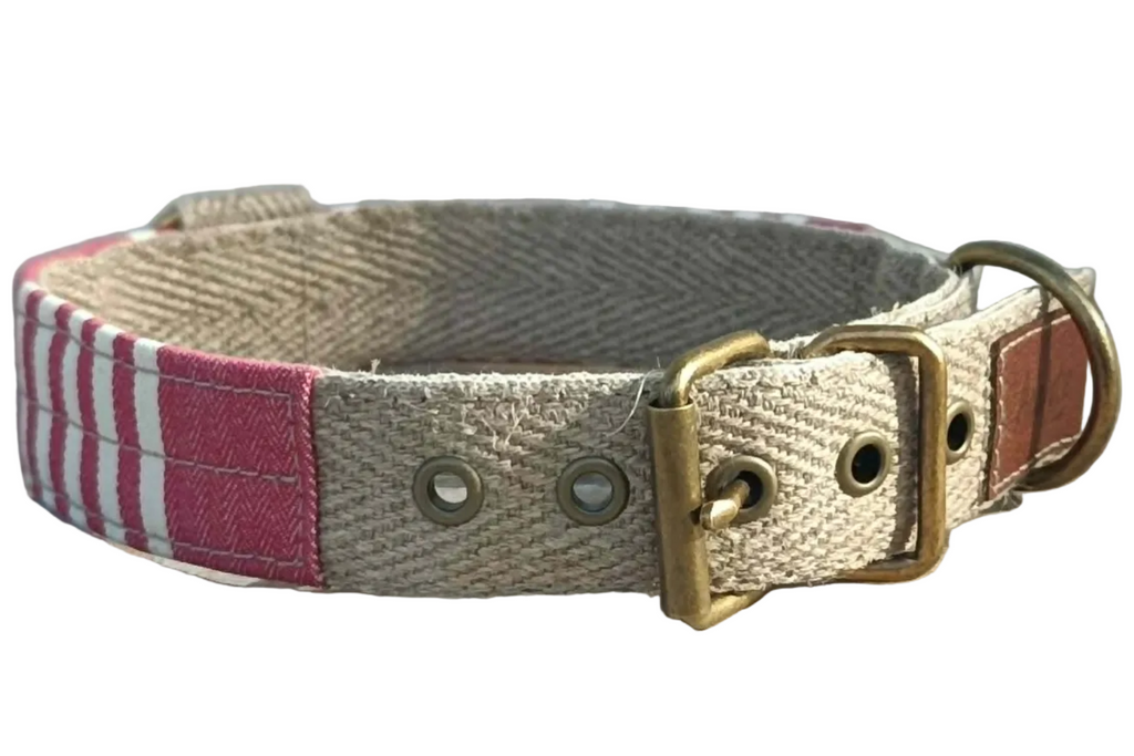 Collier LIN-croyable Hardelot Plage rouge