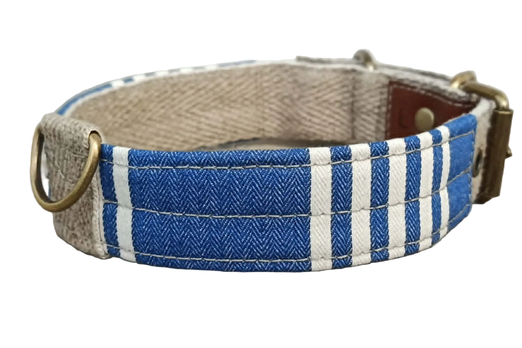 Collier LIN-croyable Hardelot Plage bleu