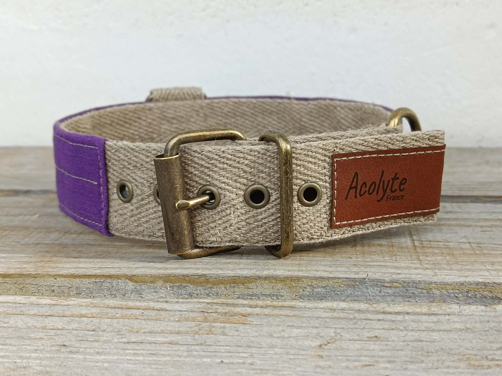 Collier LIN-temporel Purple