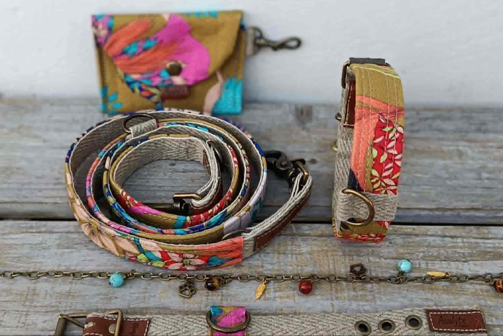 Collier LIN-croyable Fleuri créateur