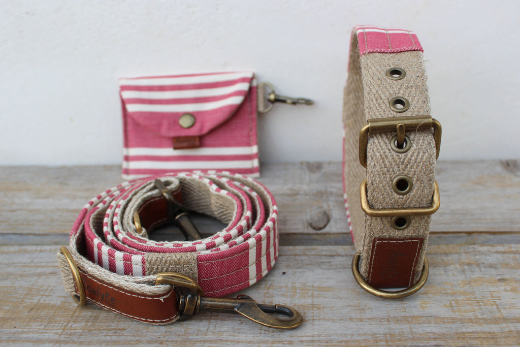 Collier LIN-croyable Hardelot Plage rouge