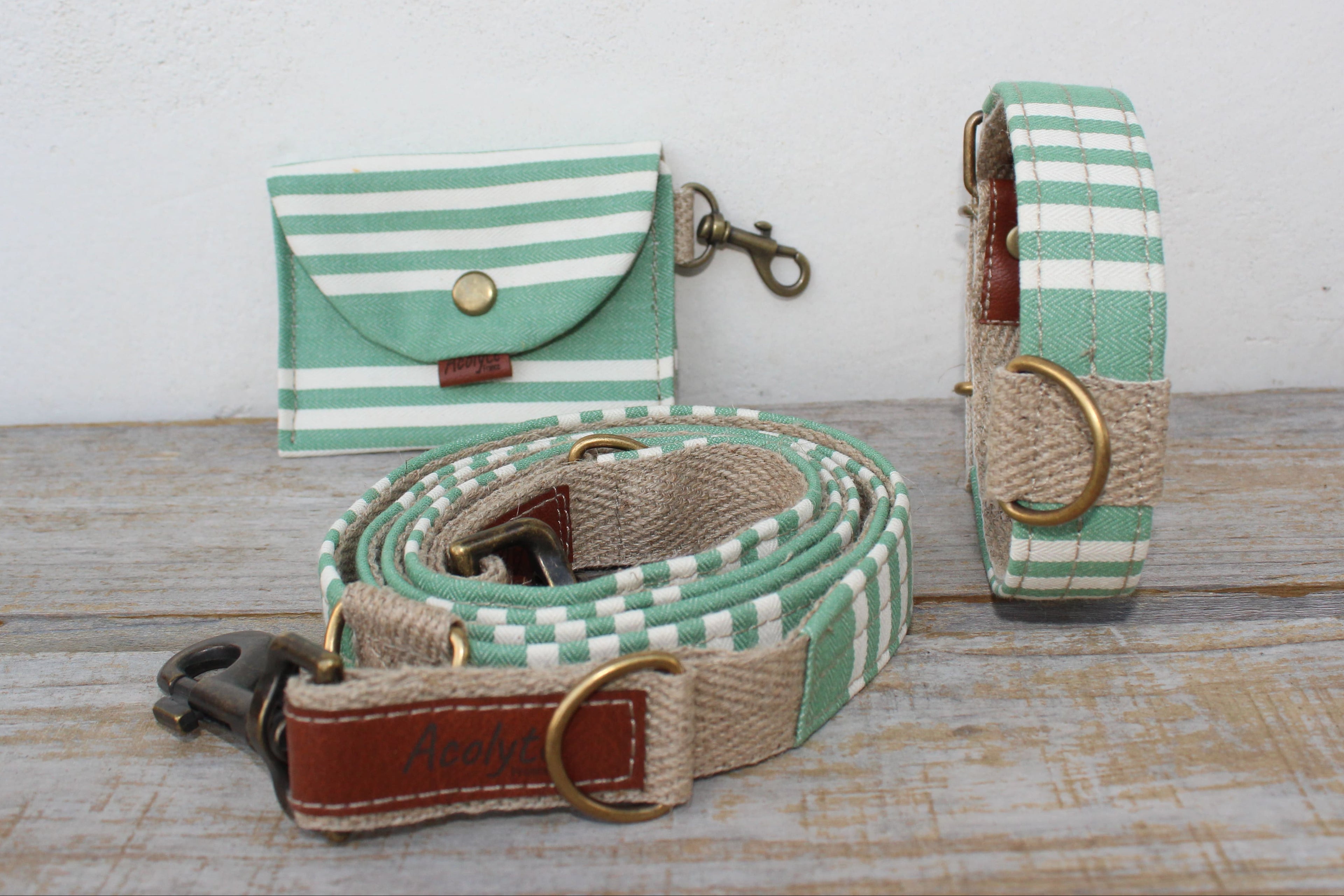 Collier LIN-croyable Hardelot Plage vert