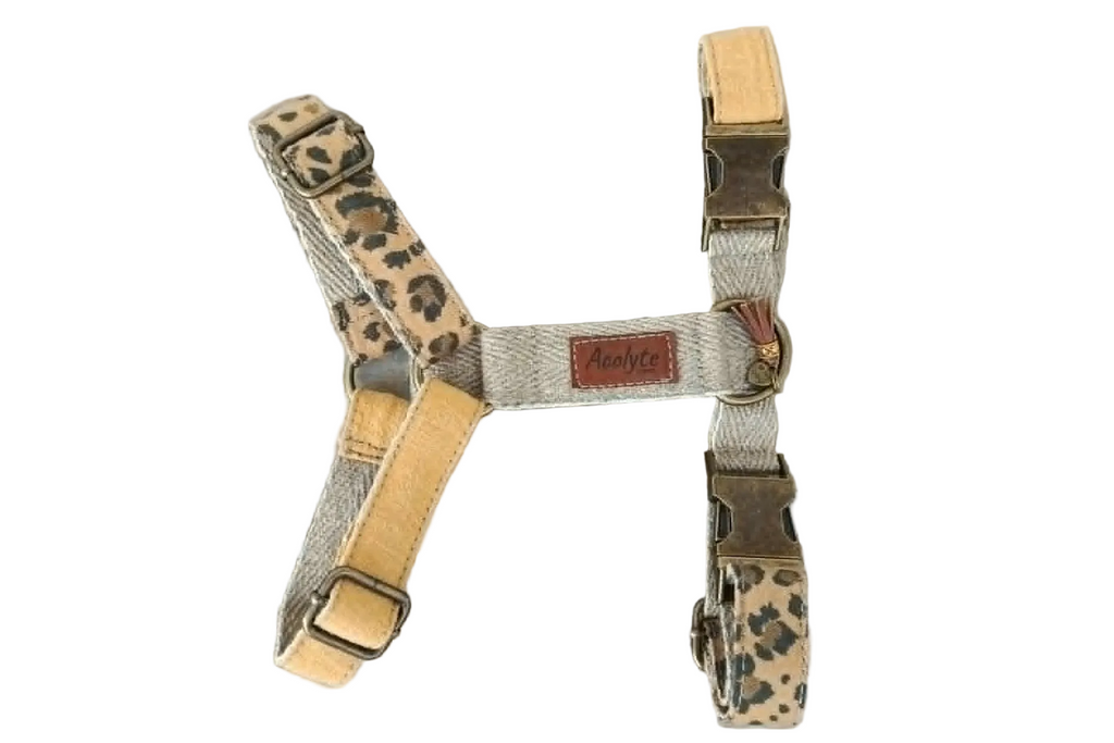 Harnais clic LIN-comparable Ocre Sauvage