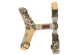 Harnais clic LIN-comparable Ocre Sauvage