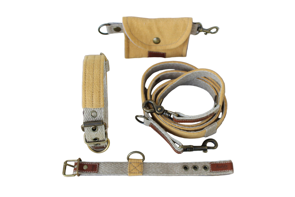 Collier LIN-temporel ocre