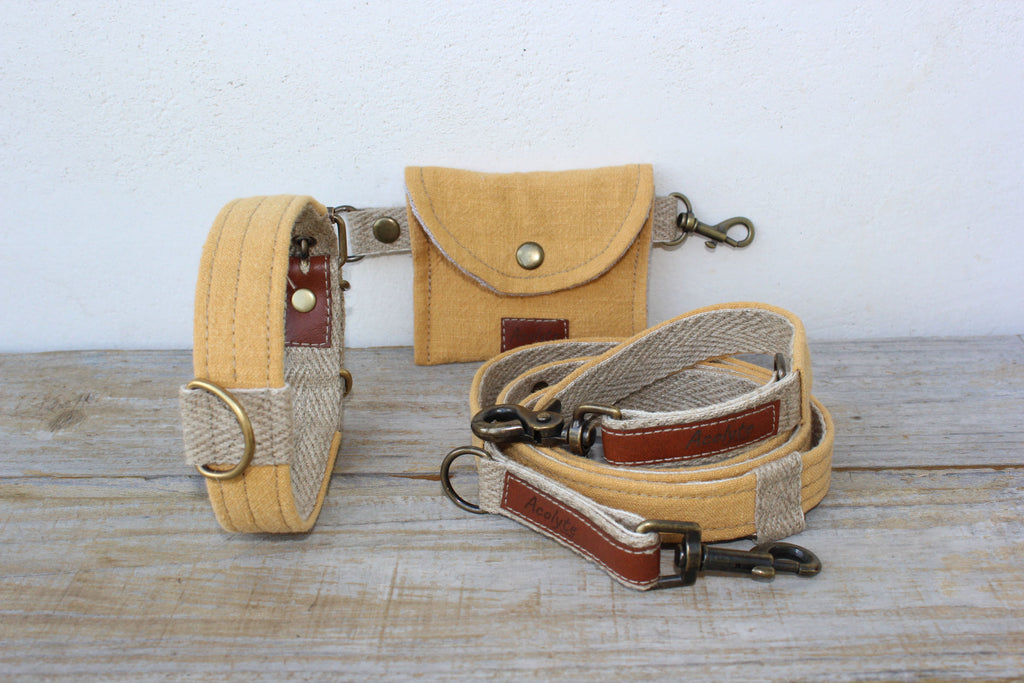 Collier LIN-temporel ocre