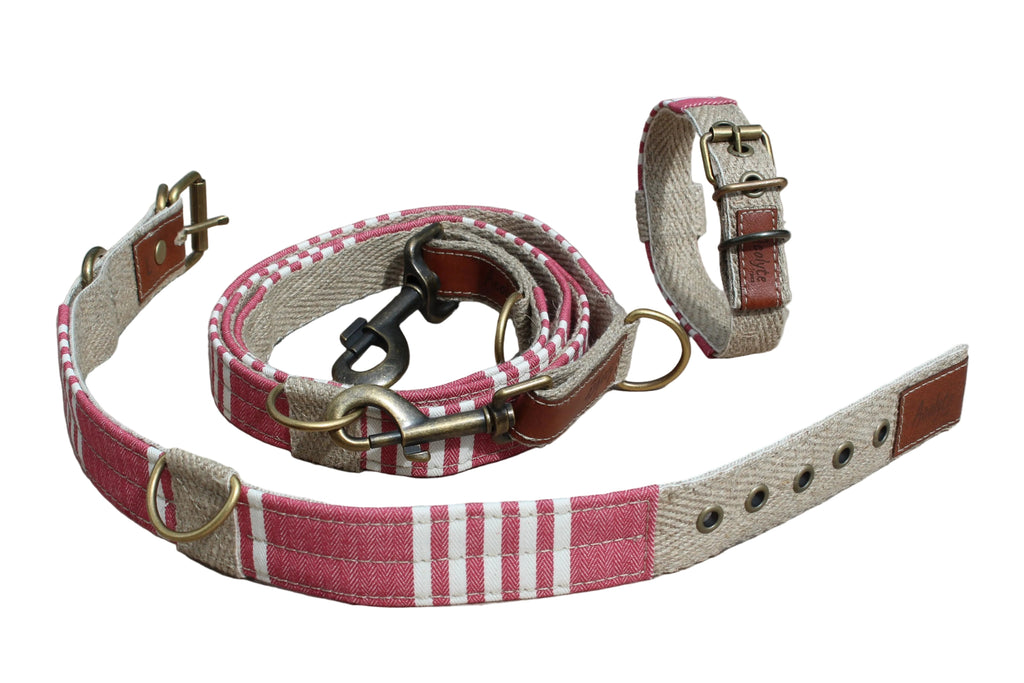 Laisse LIN-croyable Hardelot Plage Rouge