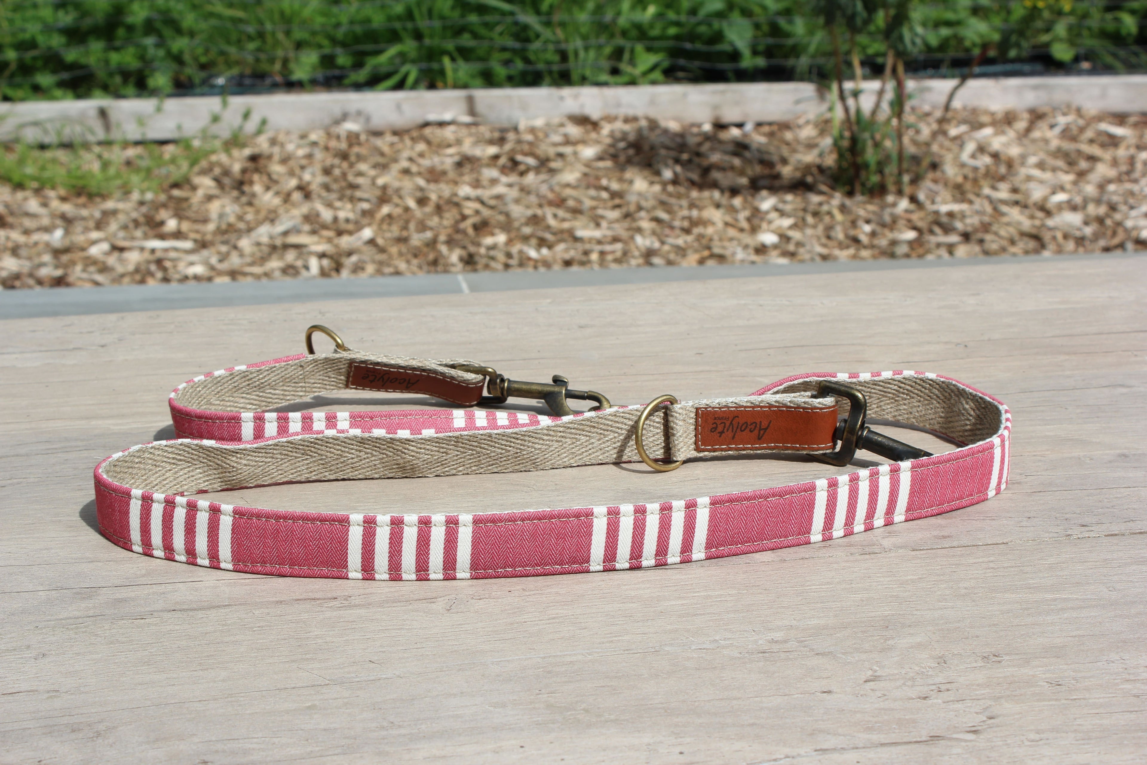 Laisse LIN-croyable Hardelot Plage Rouge