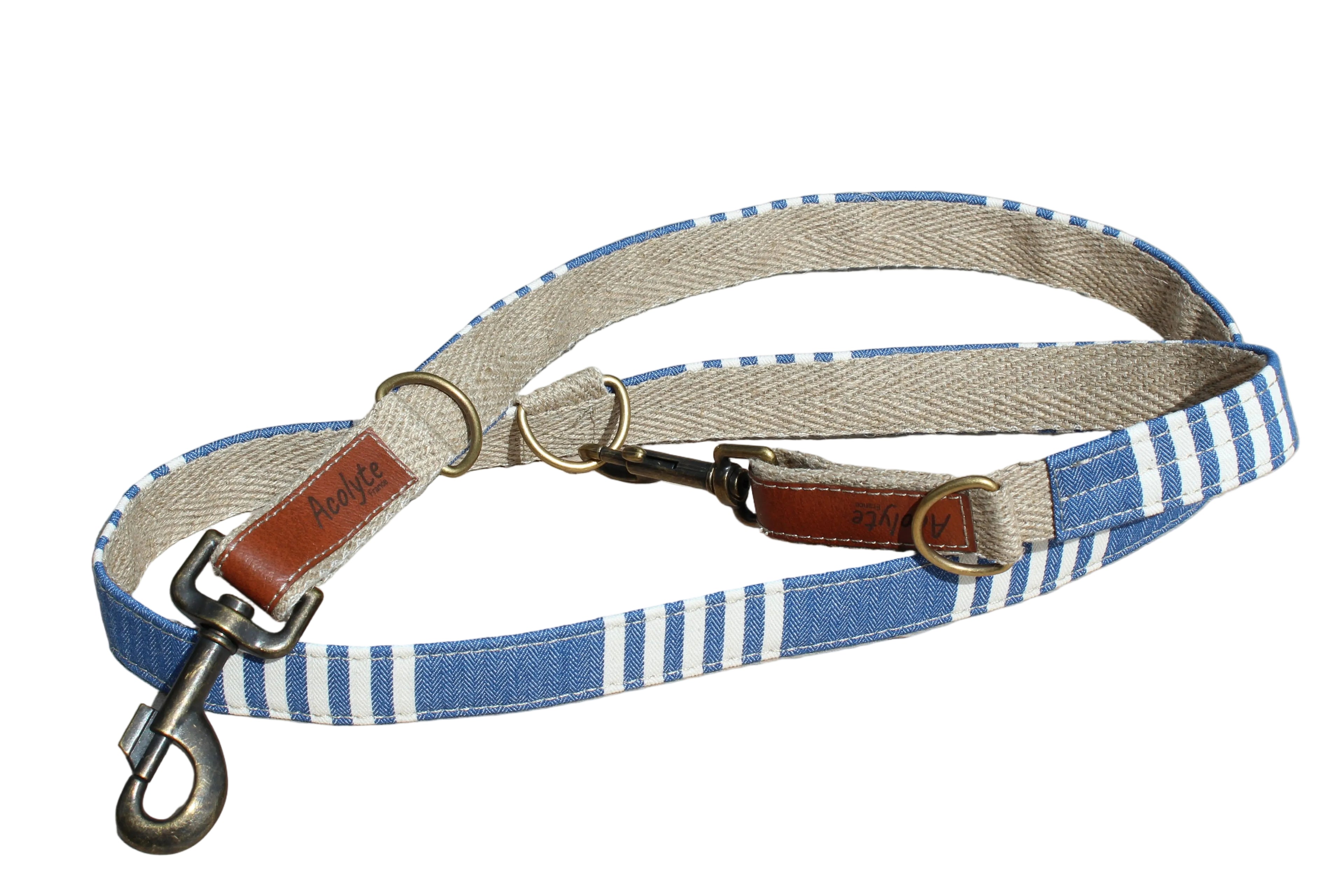 Laisse LIN-croyable Hardelot Plage Bleu