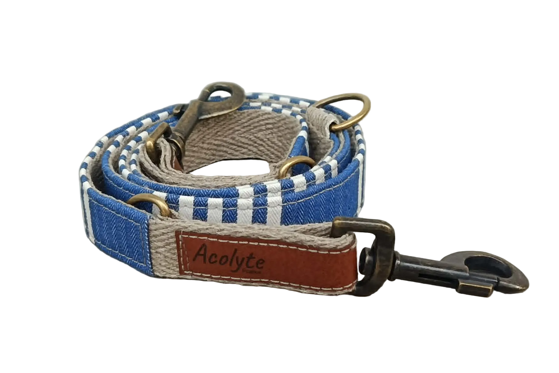 Laisse LIN-croyable Hardelot Plage Bleu